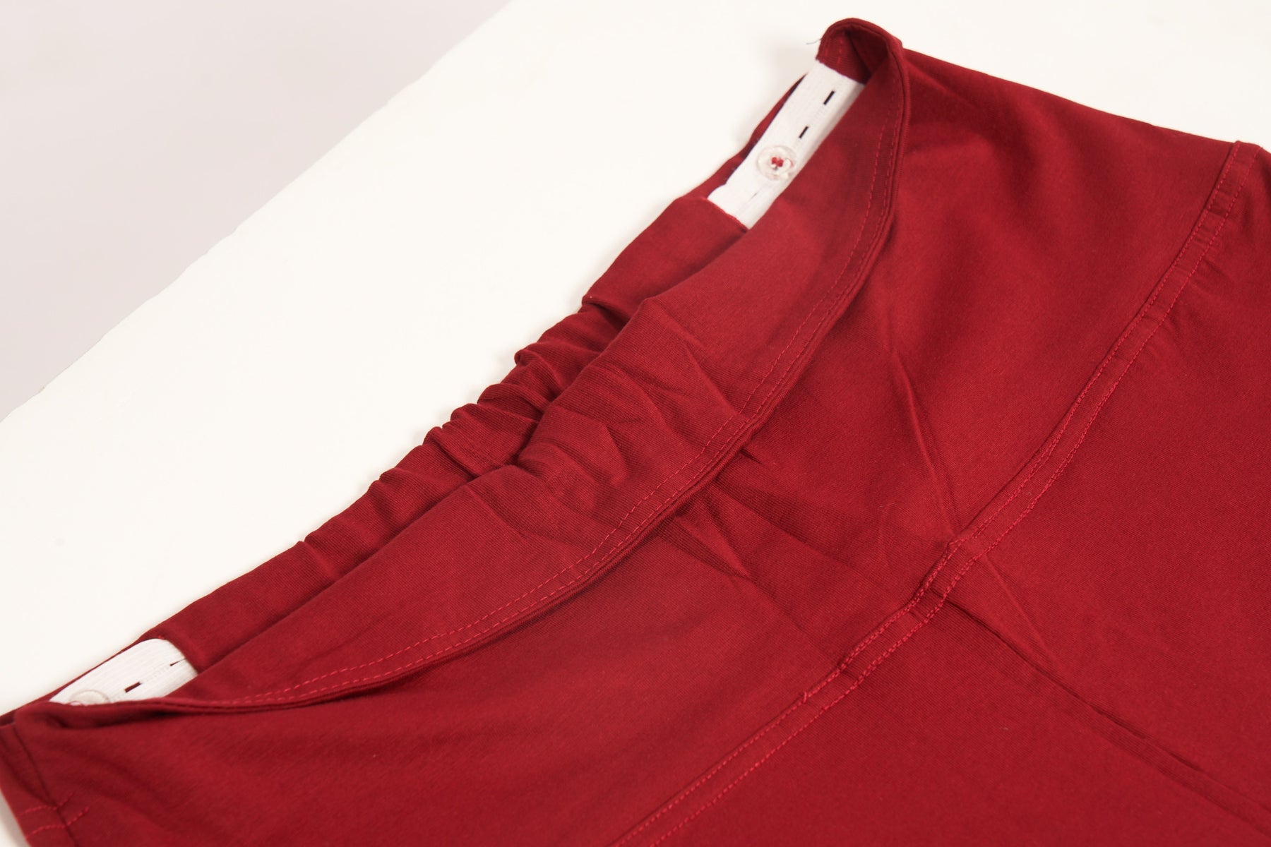 AV2 Women's Cotton Lycra Stretchable Relaxed Fit Maternity Pants | Maternity Yoga Pants | Maternity Trousers Maroon Small - 5556C