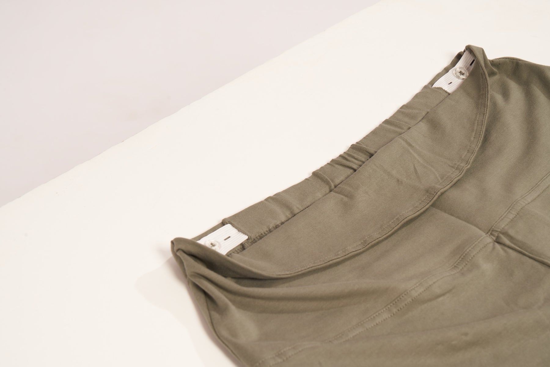 AV2 Women's Cotton Lycra Stretchable Relaxed Fit Maternity Pants | Maternity Yoga Pants | Maternity Trousers Green Small - 5556E