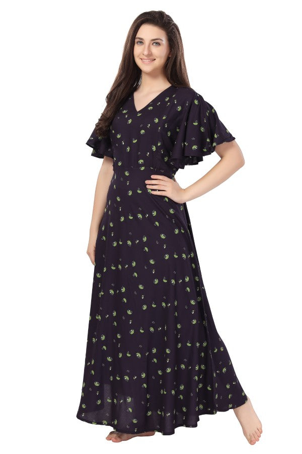 AV2 Women Maternity Feeding Kurti Navy - 5132A