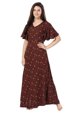 AV2 Women Maternity Feeding Kurti Brown - 5132B