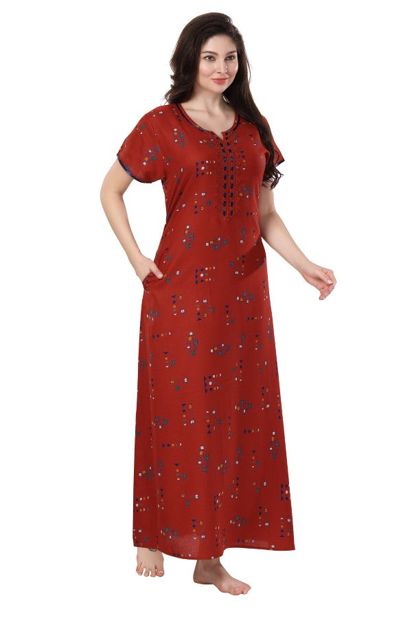 AV2 Women's Alpine Nighty Red - 7219C