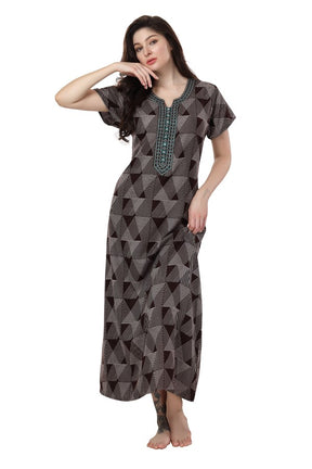 AV2 Women's Alpine Nighty Brown - 7220B