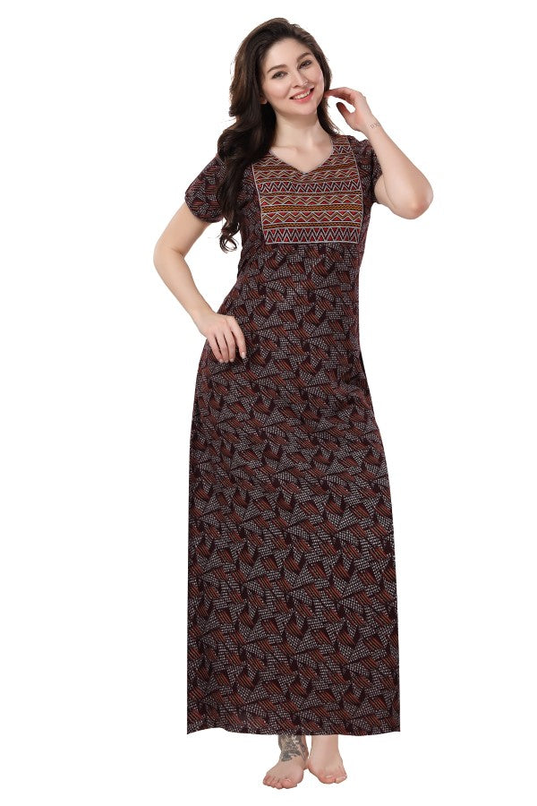 AV2 Women's Alpine Nighty Brown - 7222B