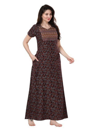 AV2 Women's Alpine Nighty Brown - 7222B