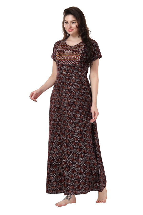 AV2 Women's Alpine Nighty Brown - 7222B