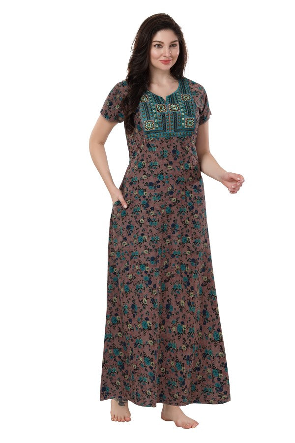 AV2 Women's Alpine Nighty Brown - 7226C